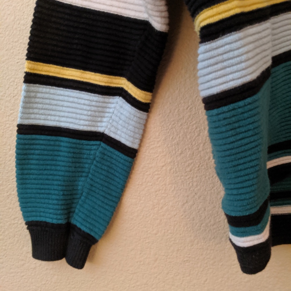 Super Cozy Striped Ribbed Sweater - Picture 2 of 4